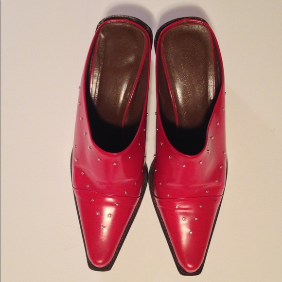 Donald J. Pliner Shoes - Donald J. Pliner Red Mules